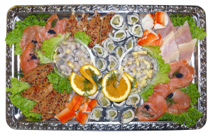Fischplatte gemischt