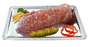 hausgemachte, würzige Sülze