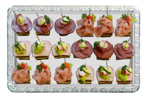 Canapés - Pumpernickel o. Weißbrot