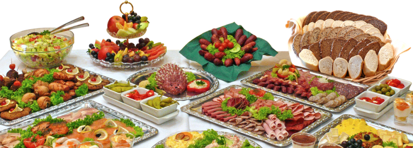 Kalt-warmes Buffet Kalt-warmes Buffet